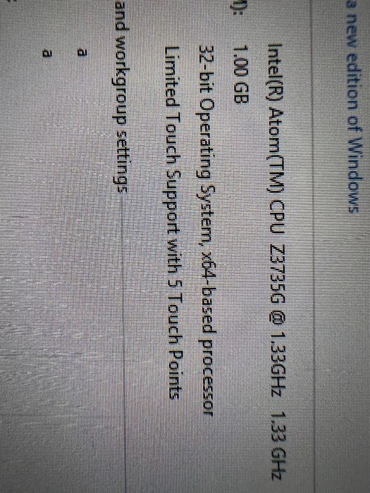 Tableta 8” windows