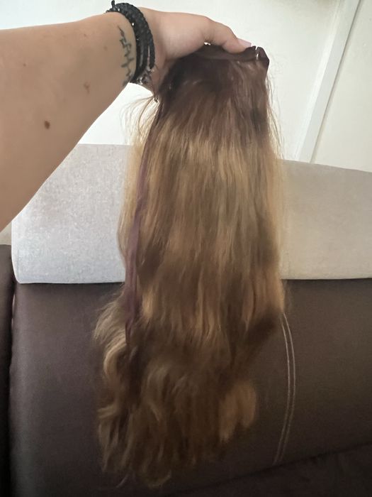 Vand coadă păr natural