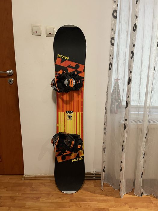 Placa snowboard 157 cm k2 cu legaturi nitro