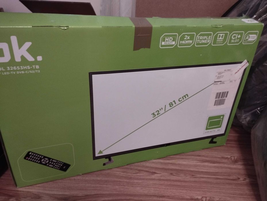 Televizor LCD OK. de la Media Markt HD Ready 32 Zoll, 81 cm,nou nout