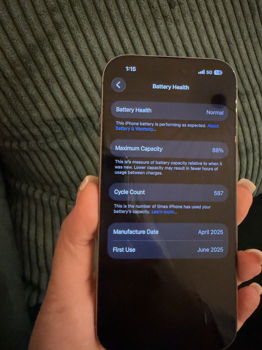 Iphone 16 pro 256 GB Dessert Titanium