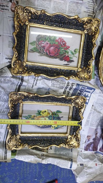 goblenuri cusute manual  cu valoare de arta