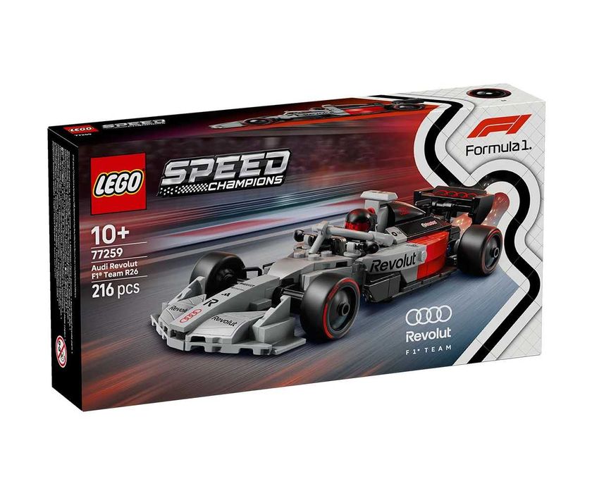 LEGO Speed Champions 77259 - Audi Revolut F1 Team R26 Race Car / Състезателна кола Ауди