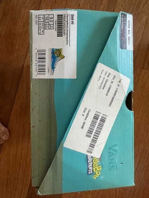 Сникърси (кецове) VANS Sponge Bob №42 мъжки