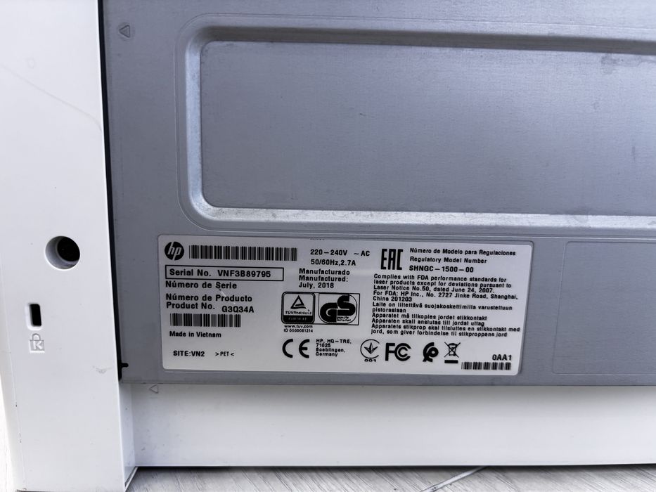 Черно-белый принтер HP