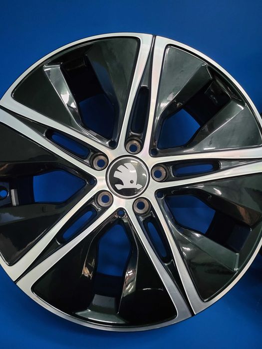 Vand jante bicolore 5x112 R18 pt Skoda Karoq