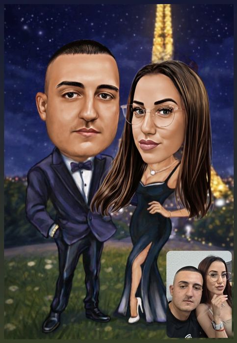 Уникални карикатури по снимка перфектният подарък!