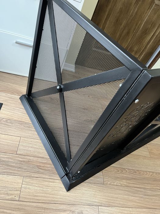 Birou stil indistrial cu logo din tabla debitata laser personalizabil