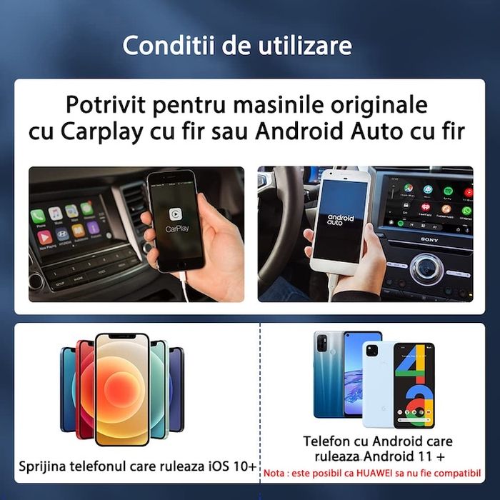 Безжичен адаптер Carlinkit 5.0 2air