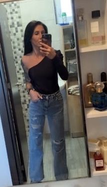 Нови дънки с висока талия