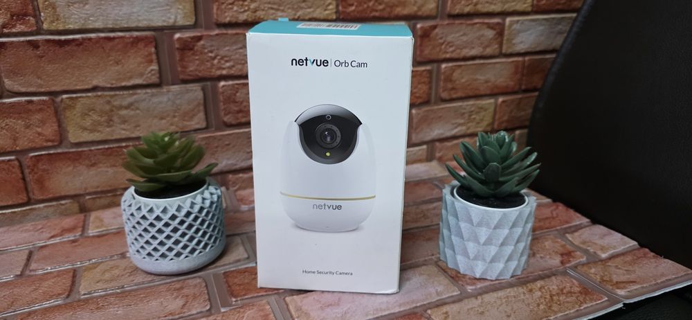 Camera Supraveghere Netvue Indoor 360° PTZ, Monitor Copii Wi-Fi