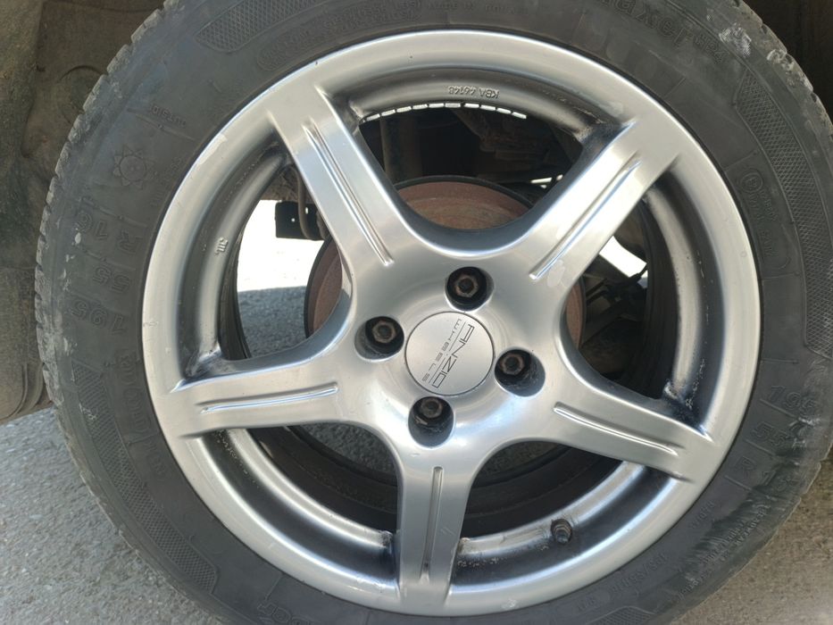 Jante Dacia,  4x100, r 16, ET  38, CB 63.3