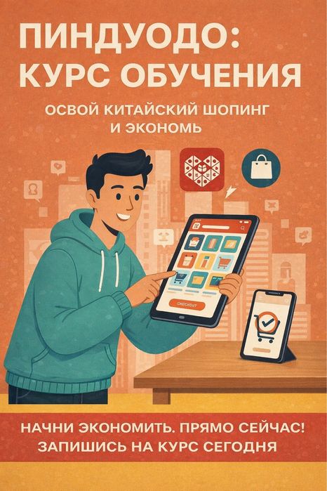 Курс Пиндуодуо офлайн — от регистрации до первых заказов