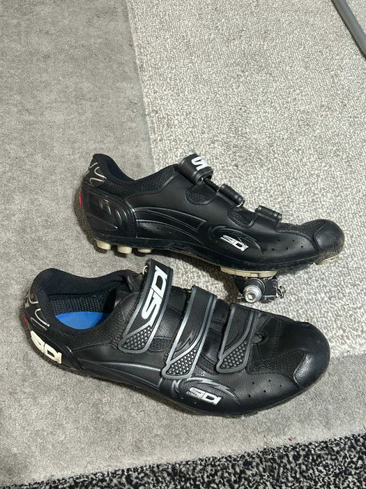 Pantofi SIDI marimea 42 + Pedale SPD Shimano