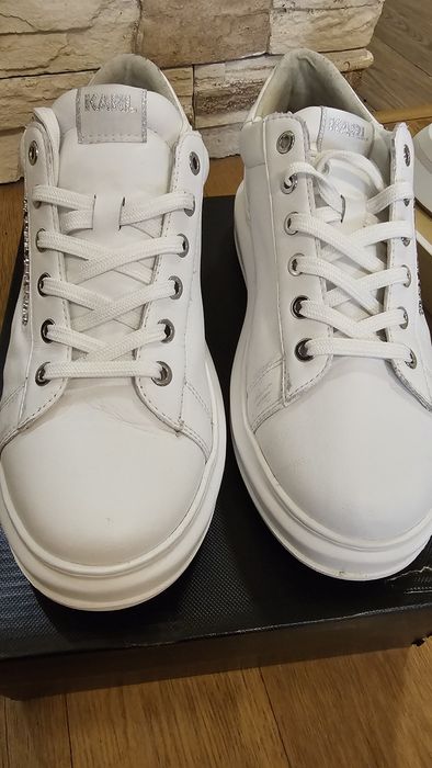 Сникърси естествена кожа на Karl Lagerfeld 41 номер