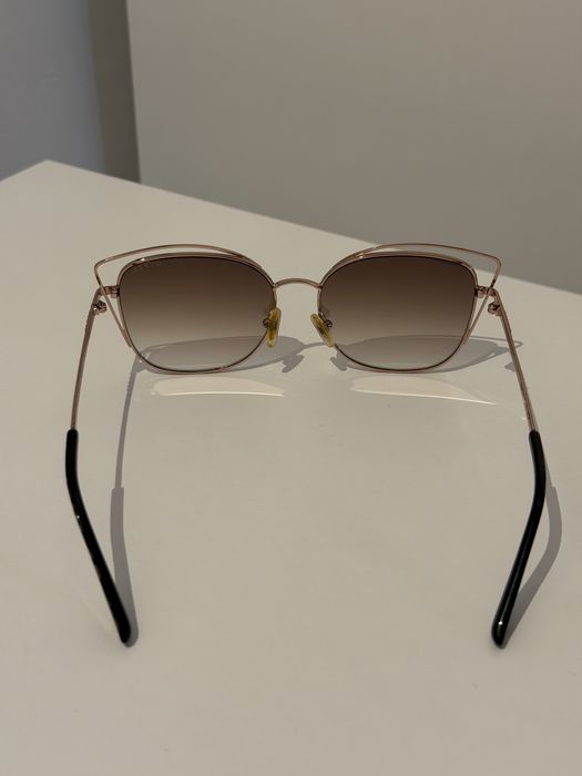 Ochelari de dama de soare Guess auriu-roze