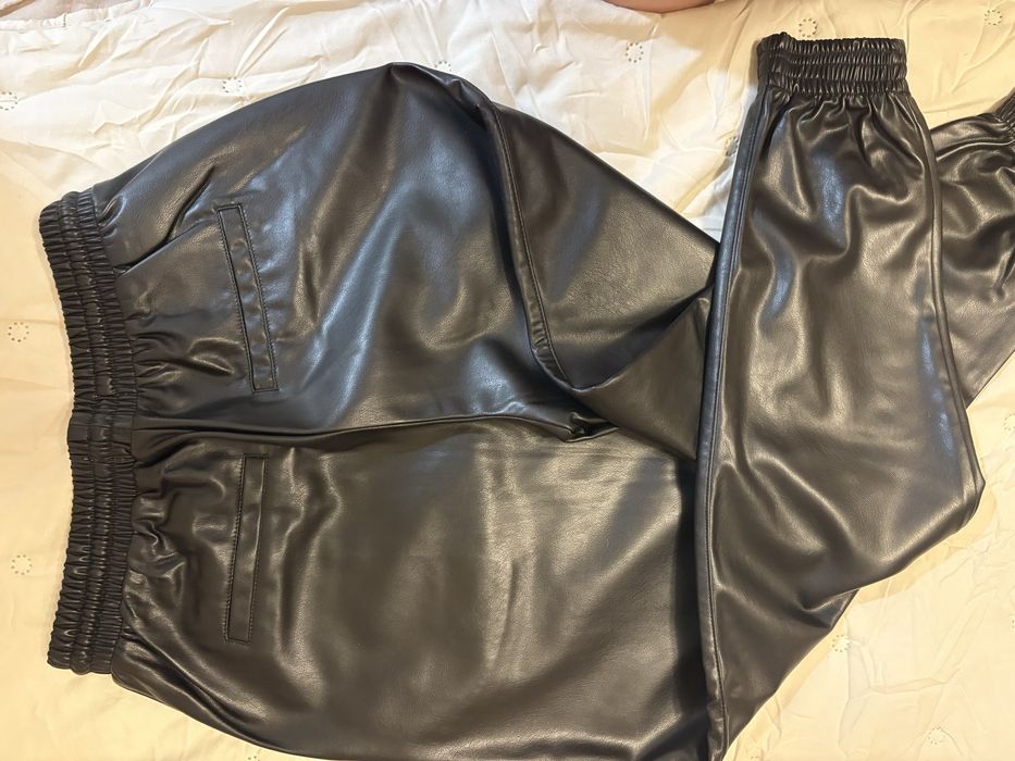 Кожен панталон XS