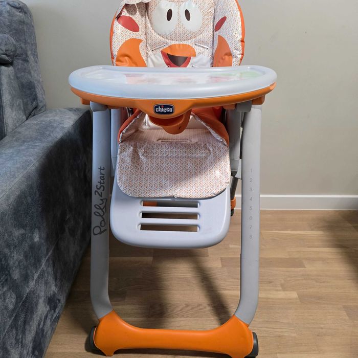 Детско столче за хранене Chicco Polly 2 Start 2 в 1 Fancy Chicken