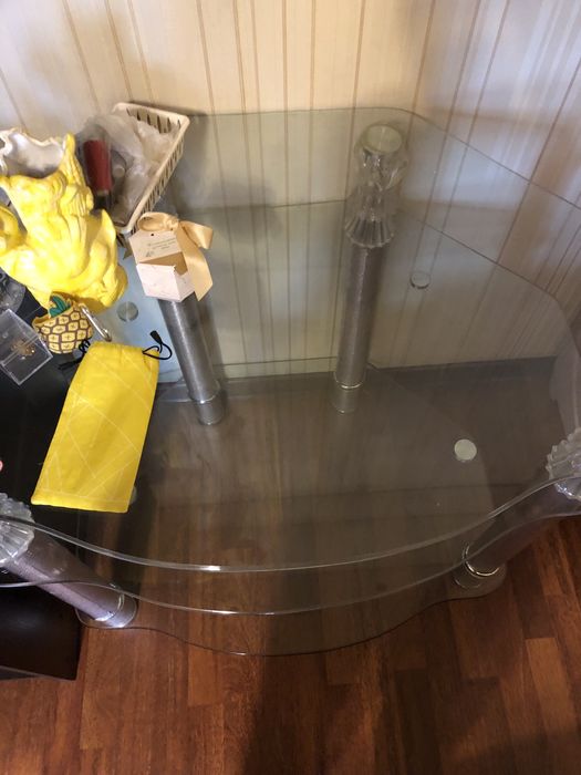 Продам стеклянную подставку