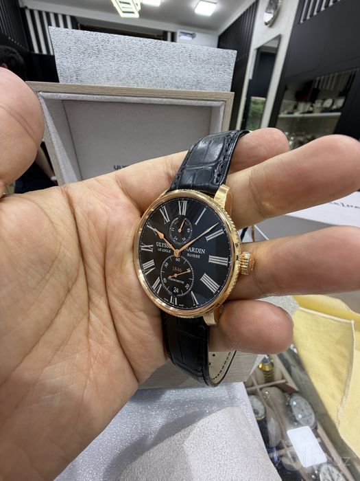 Золотые Часы Ulysse Nardin Marine Torpollieur 18k