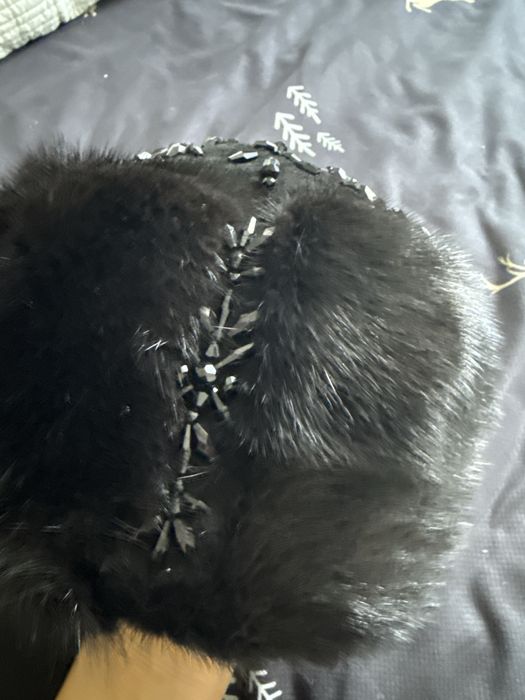 Норковая шапка новая