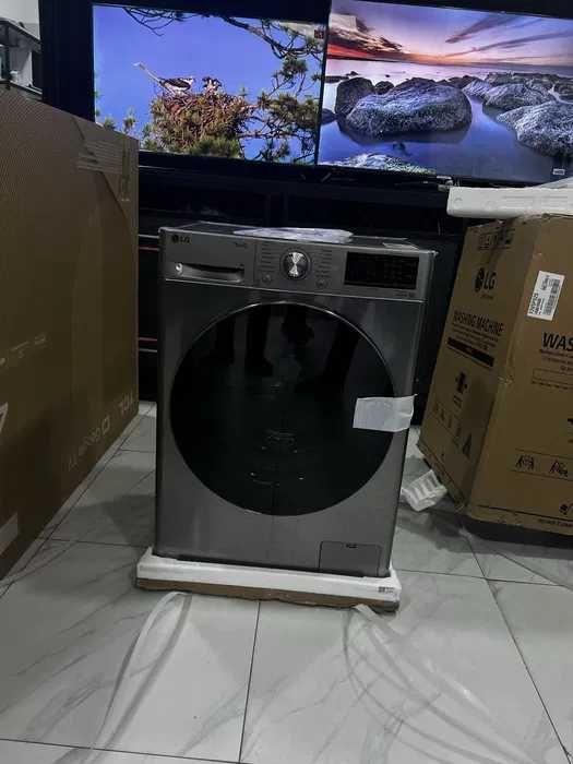 LG AI DD 8,5 кг (Inverter Direct Drive) — Умная стирка, гарантия!