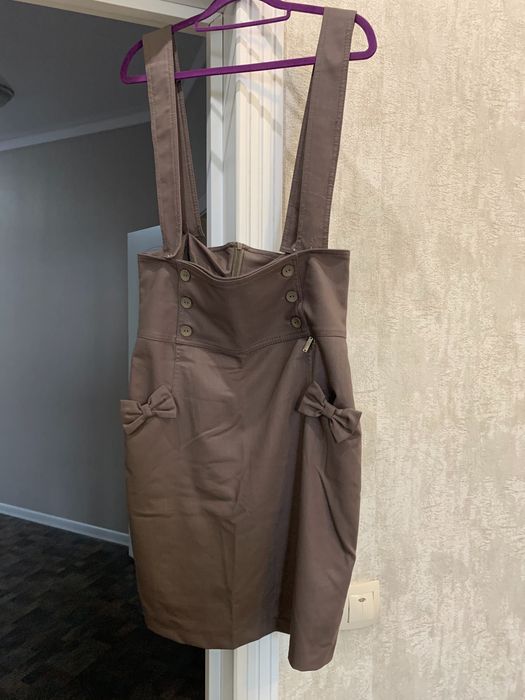 Юбка со съемными бретелями