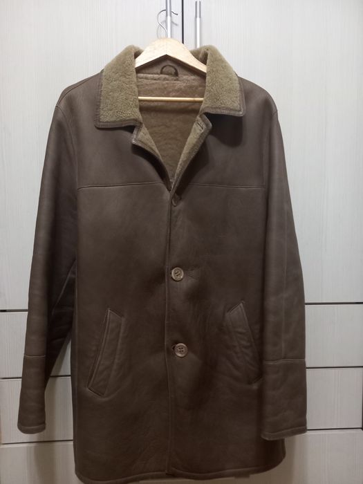 Дубленка кожаная. 48-50 размер