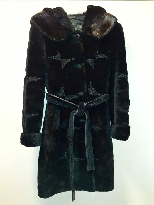 Шуба мутон, размер 44