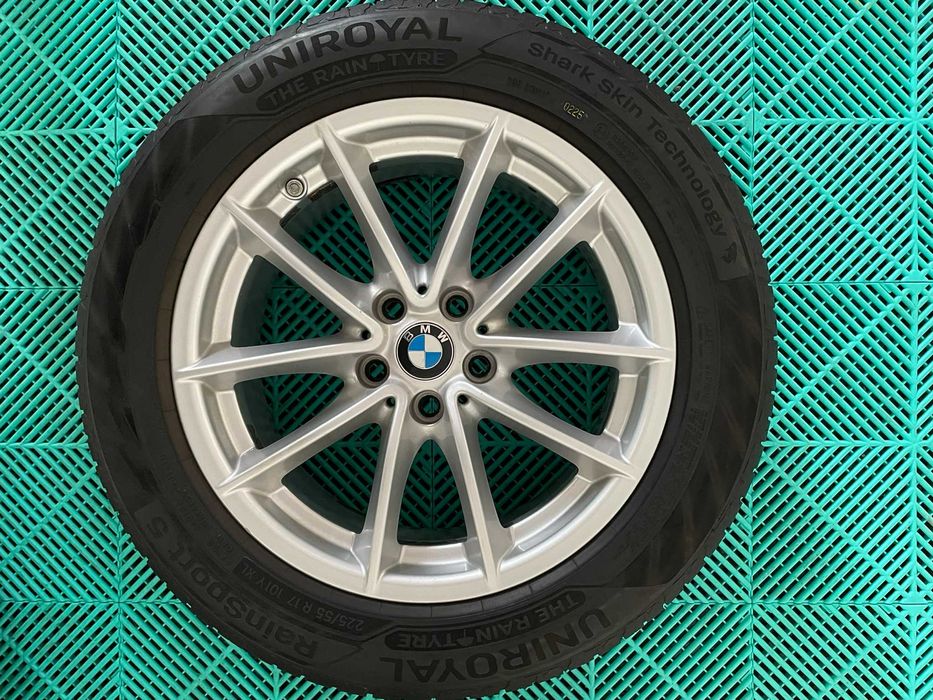 Jante cu anvelope vara 225 55 R17 Bmw seria 3 5 G20 G30 ca noi OE
