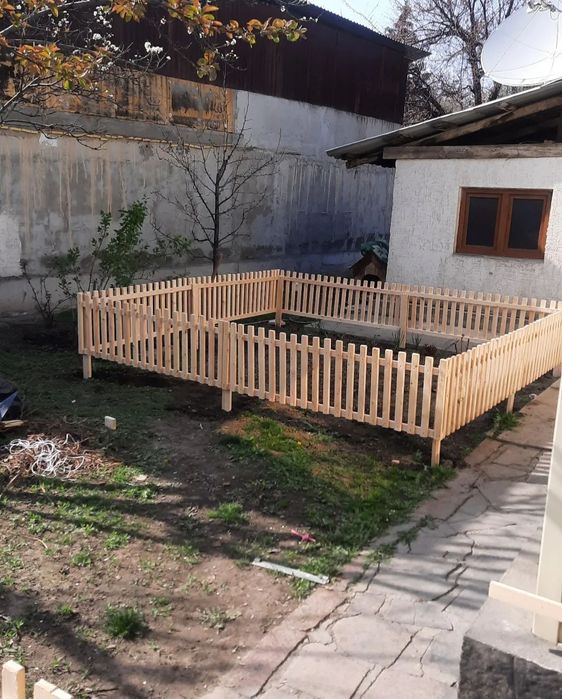 Штакетник деревянный