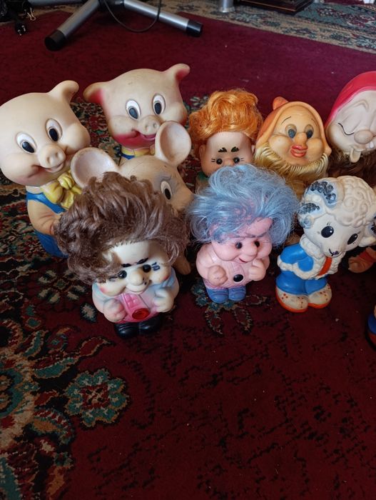 Резиновые игрушки СССР
