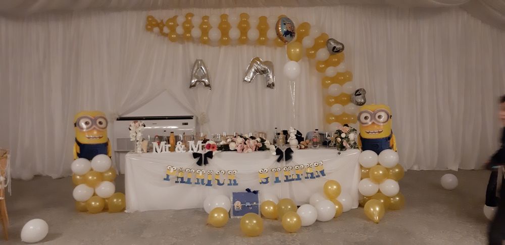 Primul tricou personalizat alb sau negru copii adulti heliu balon