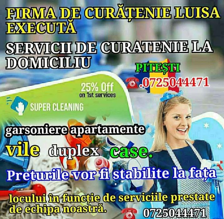 Curatenie la domiciliu