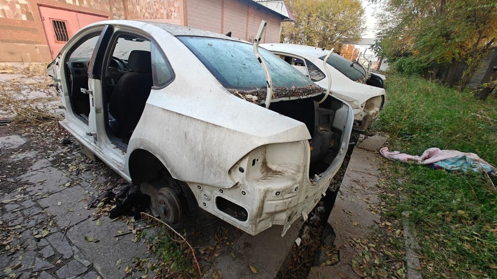 Задняя часть фольксваген поло