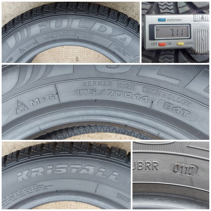 O bucată 175/70 R14 M+S iarnă - una Lassa Fulda