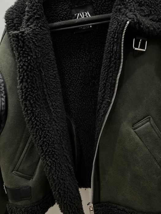 Дубленка женская ZARA оригинал