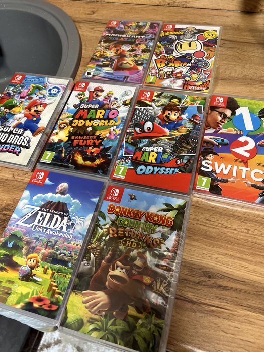 Продам новые игры для Nintendo Switch. Mario, Zelda и.т.д