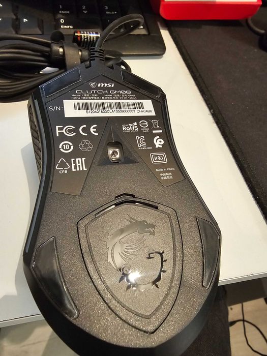 Mouse gaming msi GM08