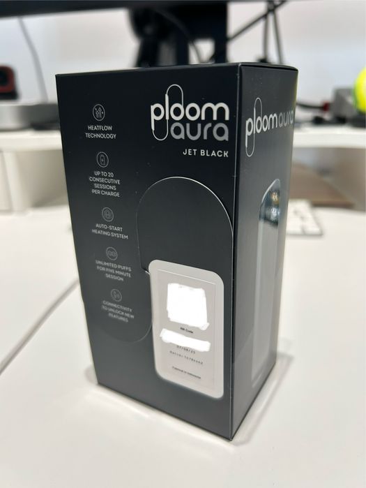 Ploom Aura Black sigilat neinregistrat