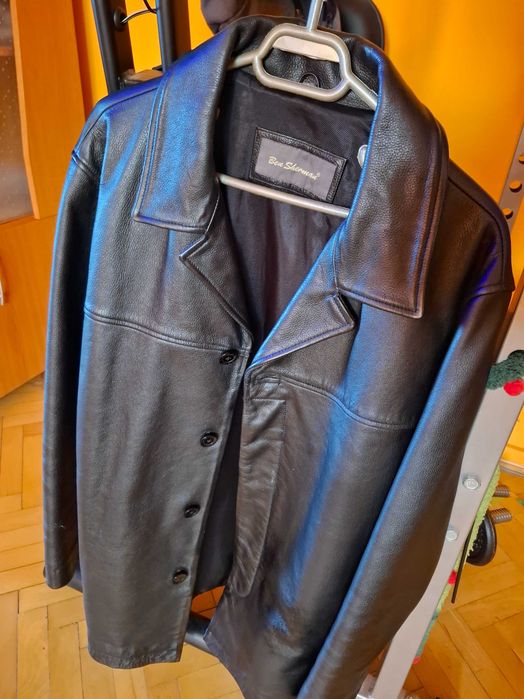 Geaca piele veritabila Ben Sherman barbati