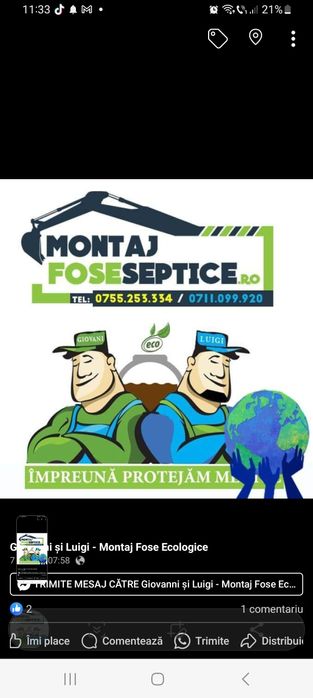 Fose septice ecologice cu montaj, sistem de drenaj