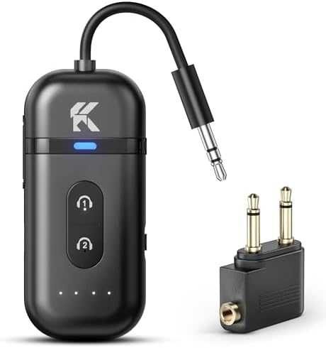 Нов AUX Bluetooth 5.4 предавател приемник за TV кола самолет аудио адаптер