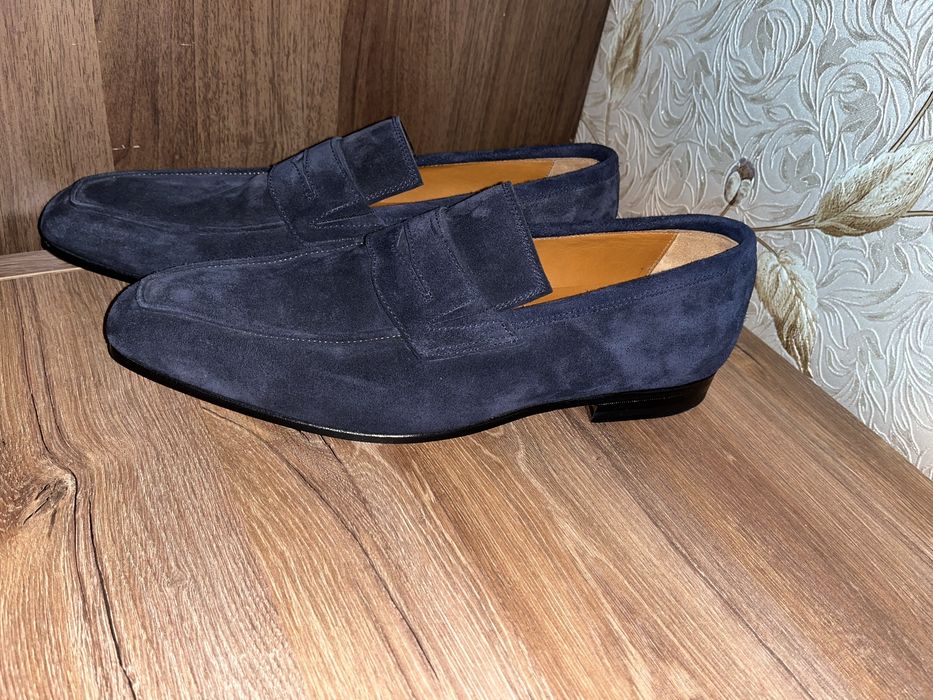 Замшевые туфли BONTONI