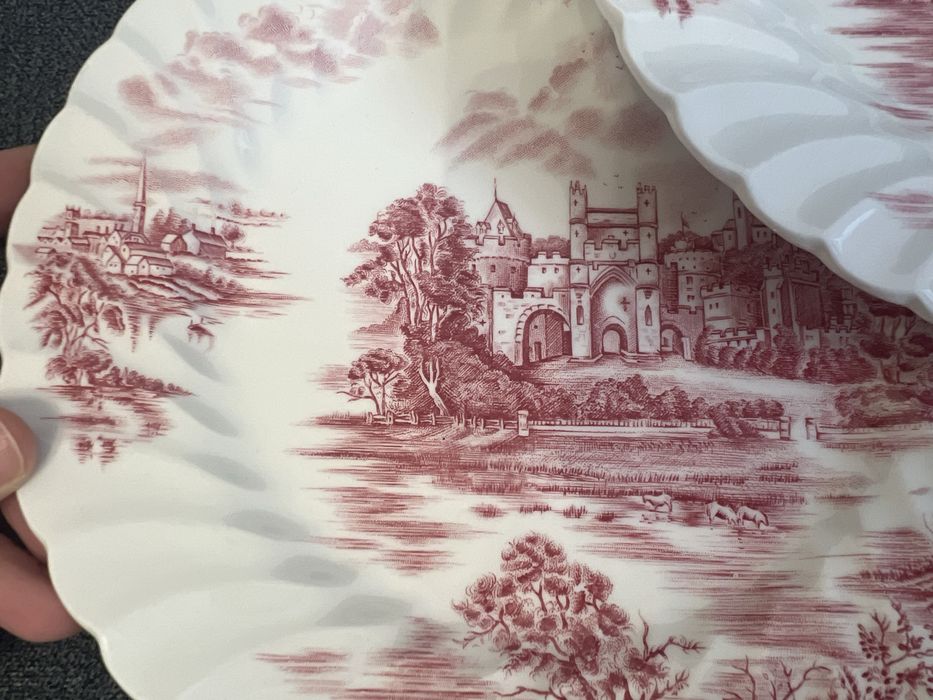 6 farfurii desert englezesti Johnson Bros