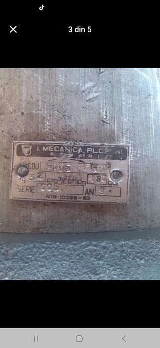 Pompa hidraulica PRD3 113D