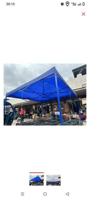 Шатыр жаңа қолданылмаган