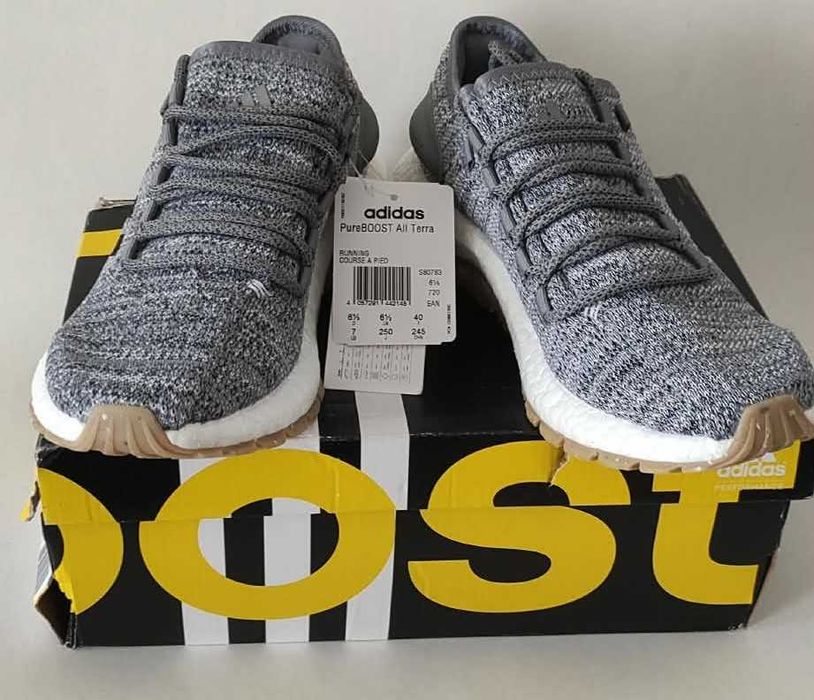 Adidas pure boost  marimea 40, gray, noi