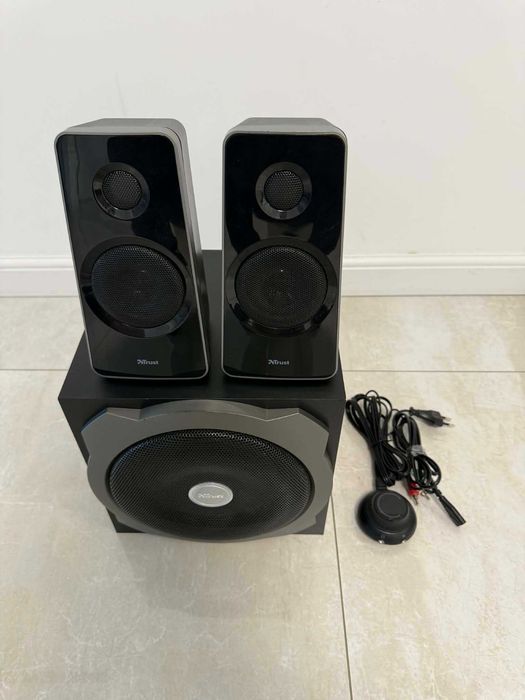 Boxe Trust Tytan 2.1, 60W, Negru