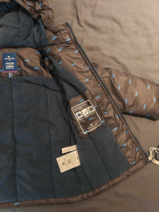 Зимно яке Tom Tailor, размер 104-110 за 4-5години, ново с етикет